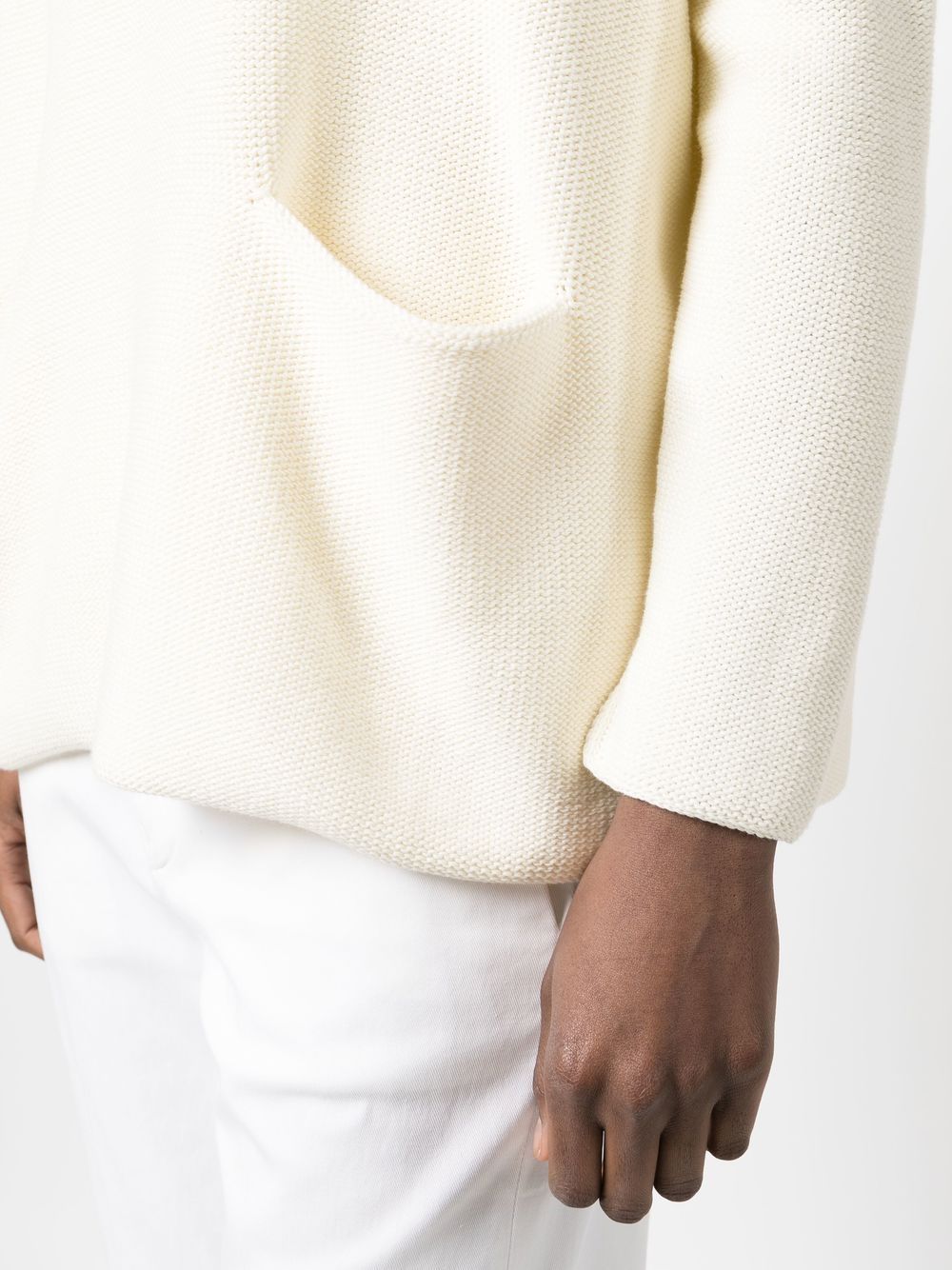 Daniela Gregis Sweaters White-Topwear-Daniela Gregis-UNI-Urbanheer