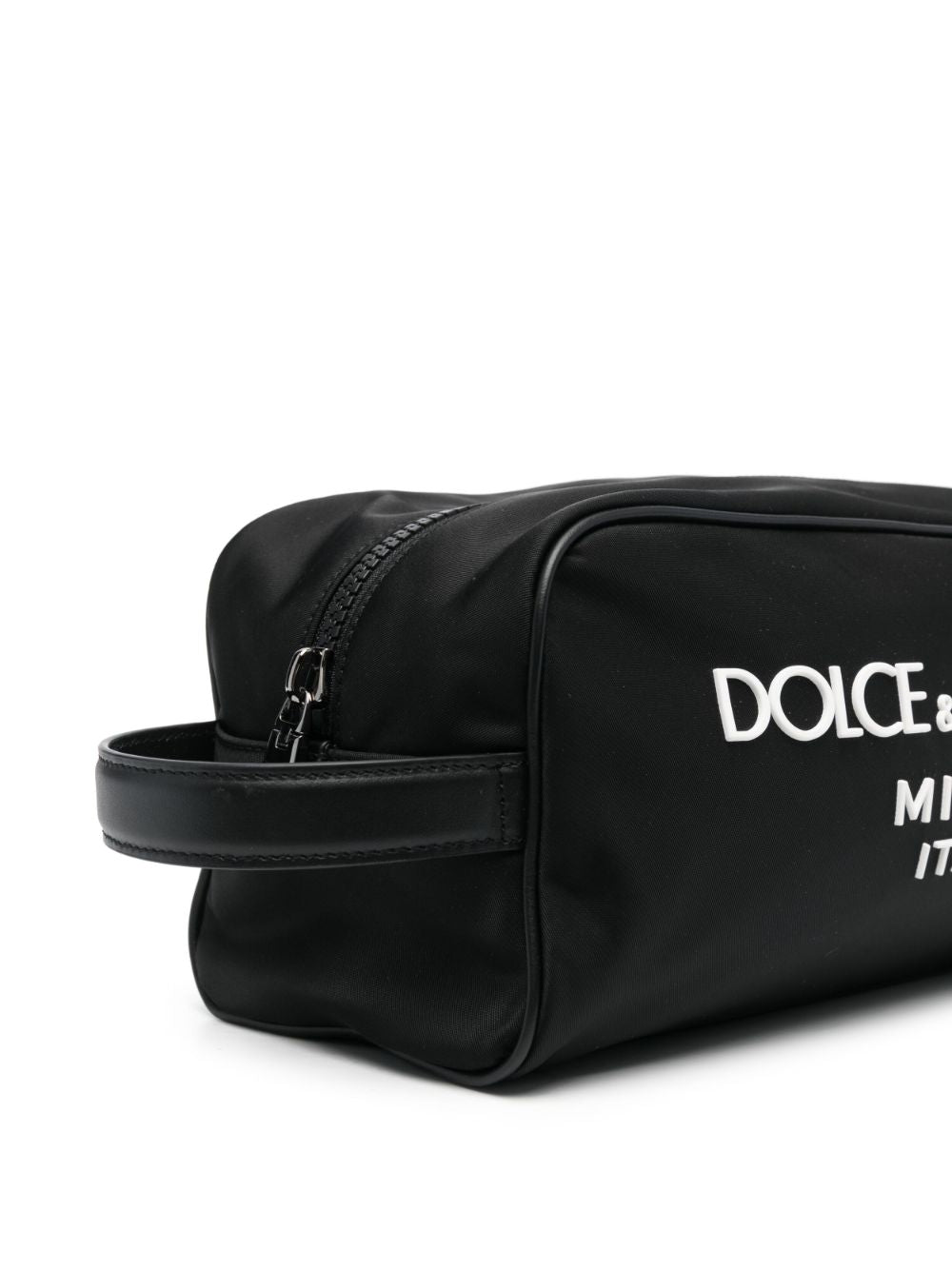 Dolce & Gabbana Nylon toiletry bag with rubberized logo-Small Leather Goods-Dolce & Gabbana-UNI-Urbanheer