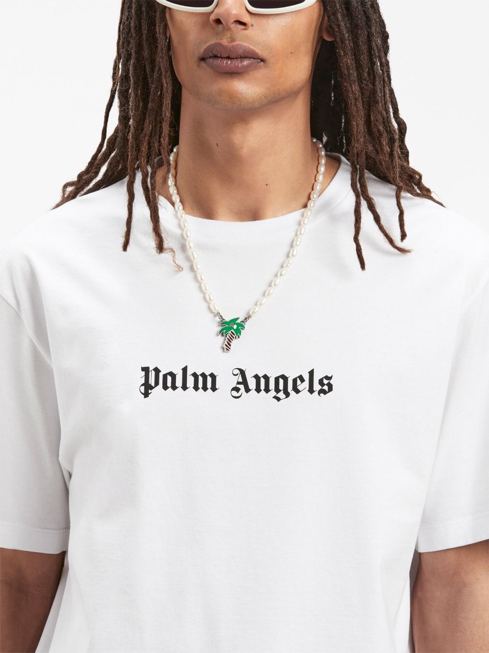 Palm Angels T-shirts and Polos White-Topwear-Palm Angels-M-Urbanheer