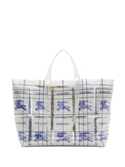 Burberry EKD logo-tag Transparent Tote Bag