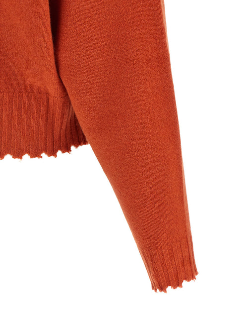Nude Fringed Hem Sweater