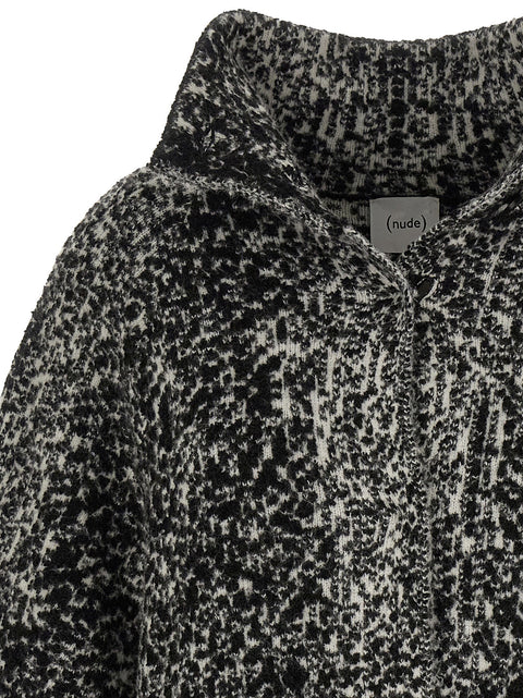 Nude Bouclé Coat