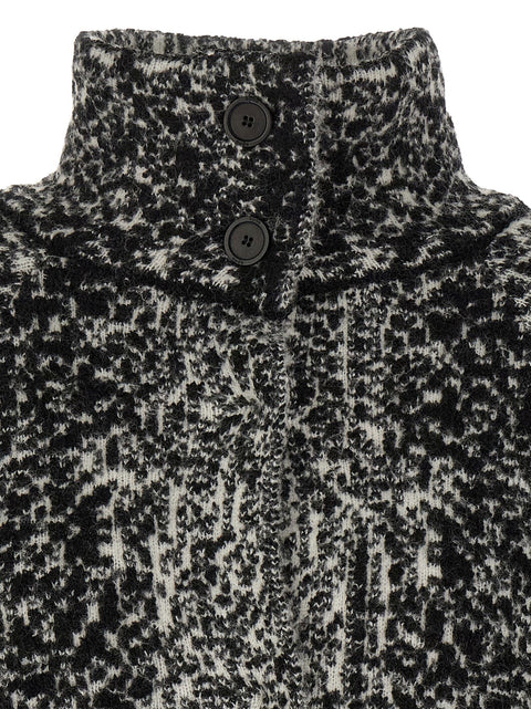 Nude Bouclé Coat
