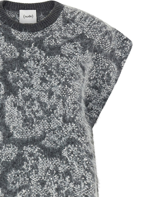 Nude Jacquard Sweater