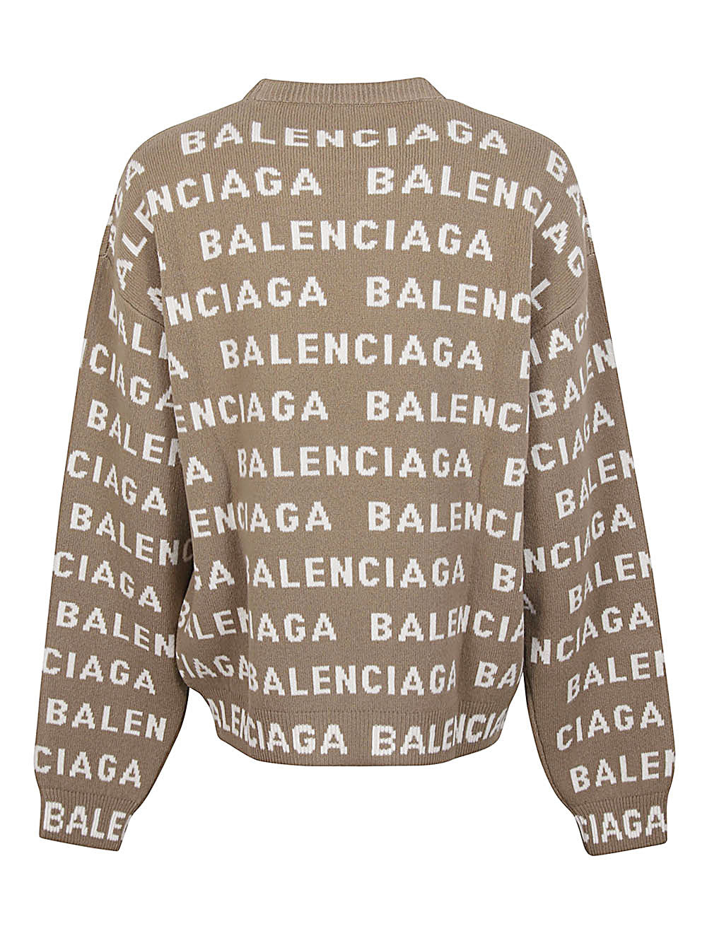 Balenciaga Intarsia Logo Sweater-Topwear-Balenciaga-L-Urbanheer