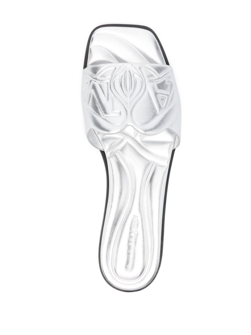 Alexander McQueen Slide sandals with embossed logo