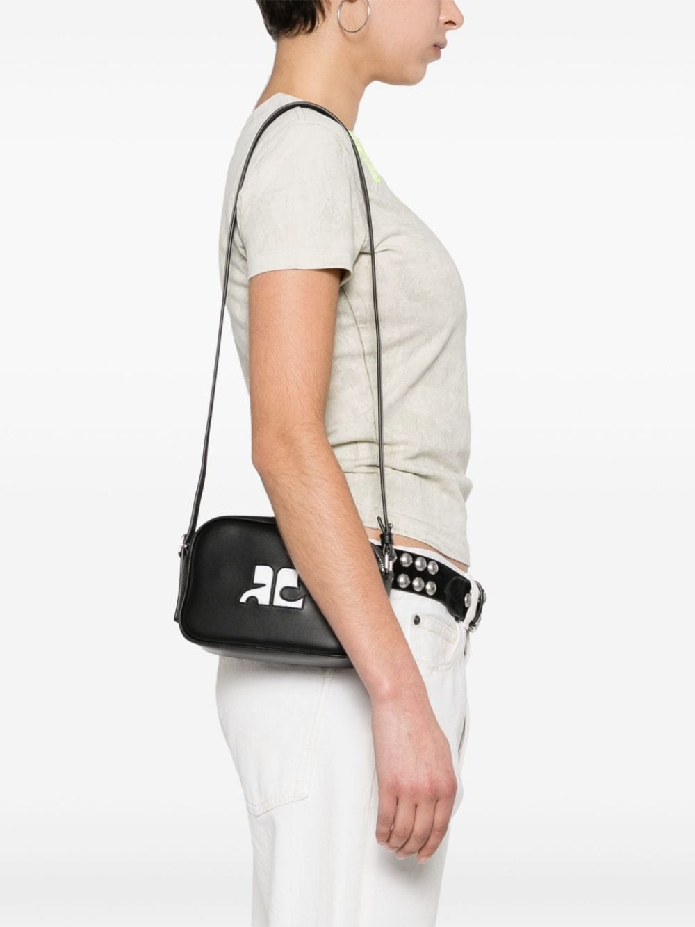 COURREGES RE-EDITION Bags.. Black-Shoulder-Courreges Re-Edition-UNI-Urbanheer