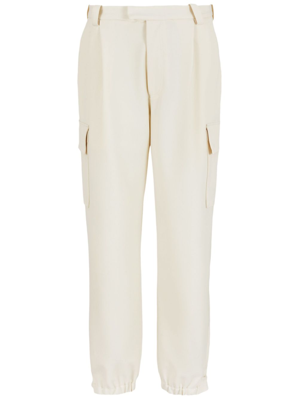 Emporio Armani E.ARMANI EXCLUSIVE PRE Trousers White-Trousers-Emporio Armani-46-Urbanheer
