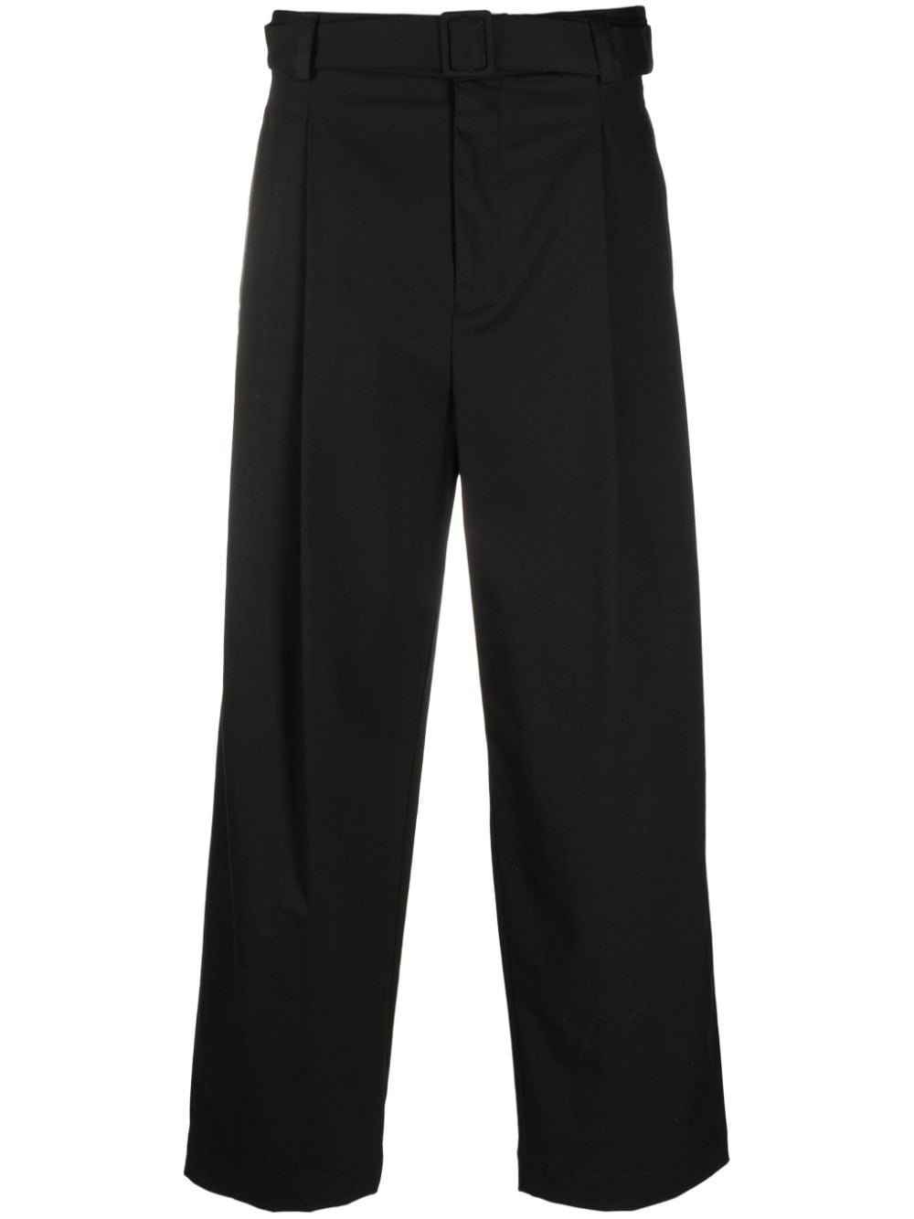 Emporio Armani E.ARMANI EXCLUSIVE PRE Trousers Black-Trousers-Emporio Armani-48-Urbanheer