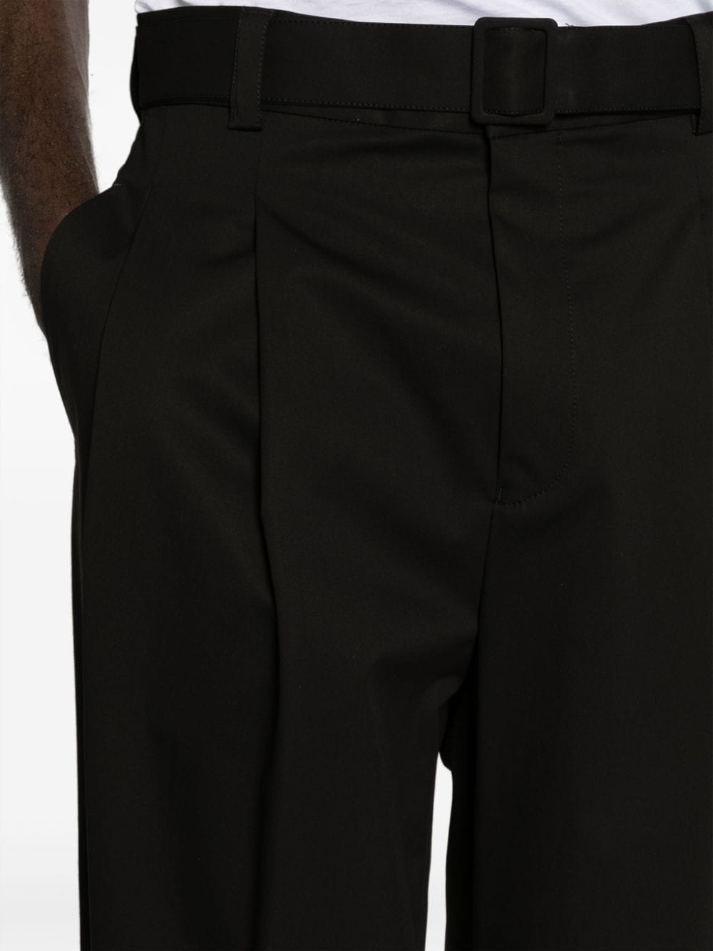 Emporio Armani E.ARMANI EXCLUSIVE PRE Trousers Black-Trousers-Emporio Armani-48-Urbanheer