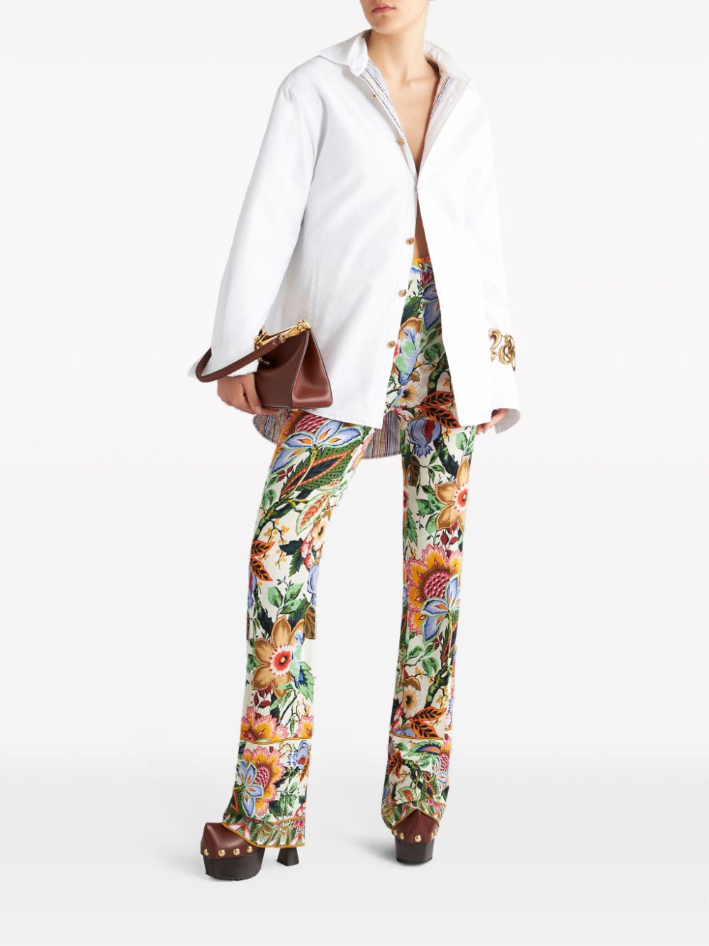 Etro Trousers White-Trousers-Etro-44-Urbanheer