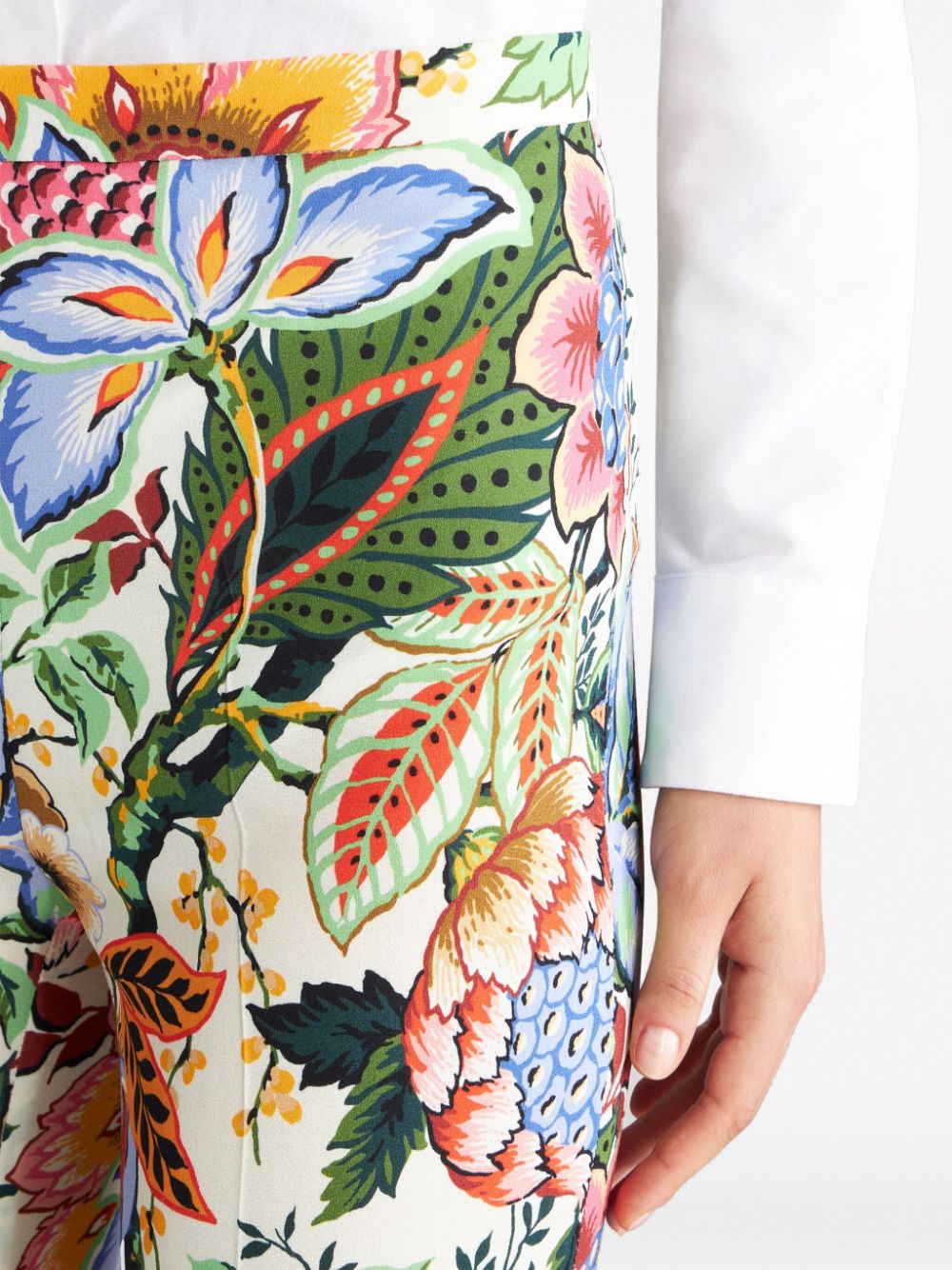 Etro Trousers White-Trousers-Etro-44-Urbanheer