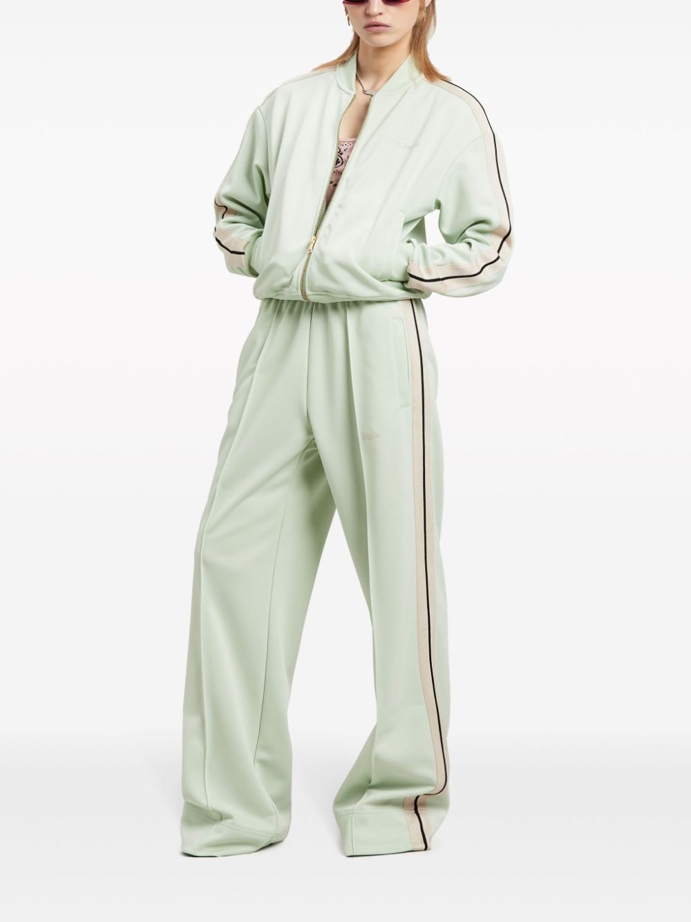 Palm Angels Trousers Green-Trousers-Palm Angels-M-Urbanheer