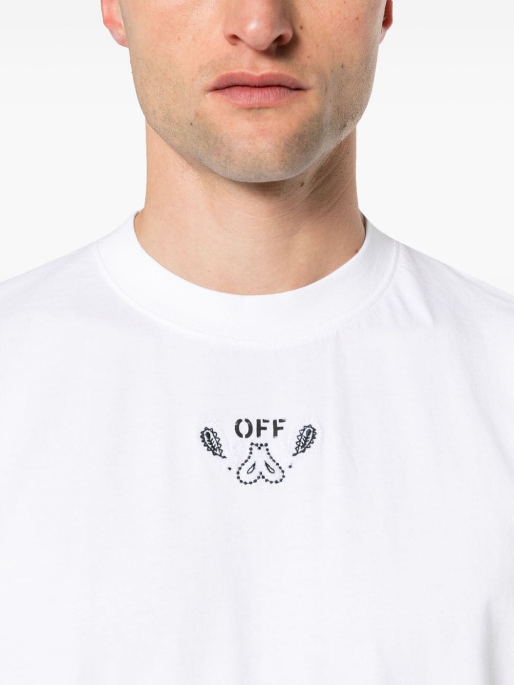 Off White T-shirts and Polos White-Topwear-Off White-S-Urbanheer