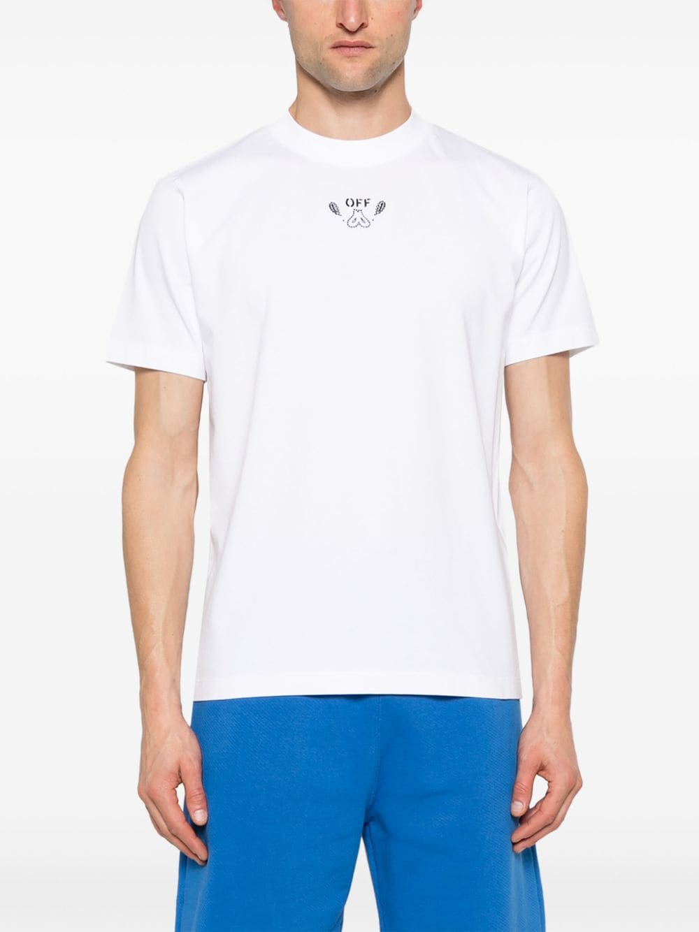 Off White T-shirts and Polos White-Topwear-Off White-S-Urbanheer