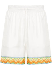 Casablanca Shorts White-Short trousers-Casablanca-M-Urbanheer
