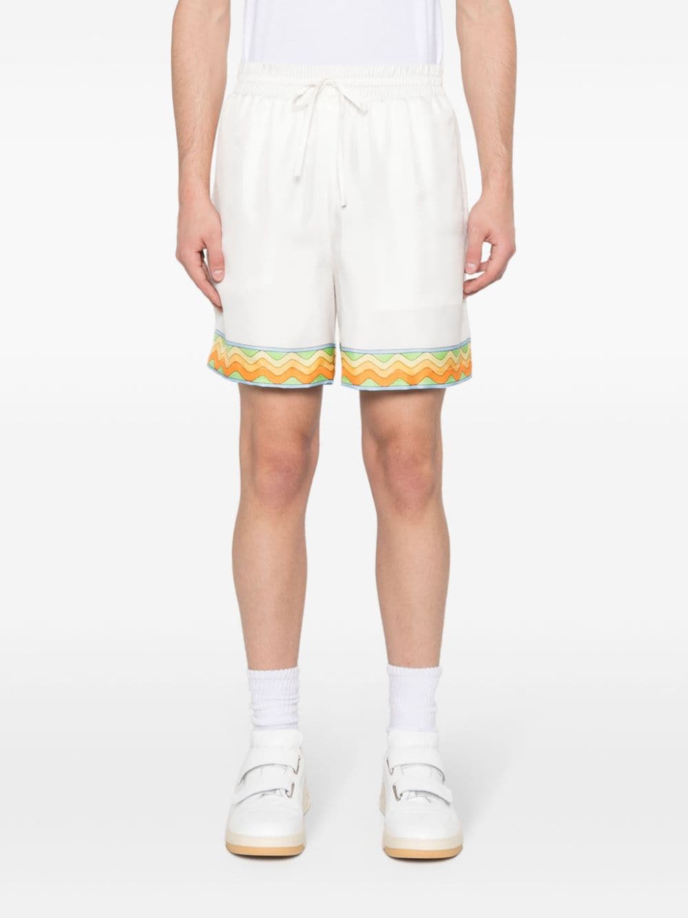 Casablanca Shorts White-Short trousers-Casablanca-M-Urbanheer