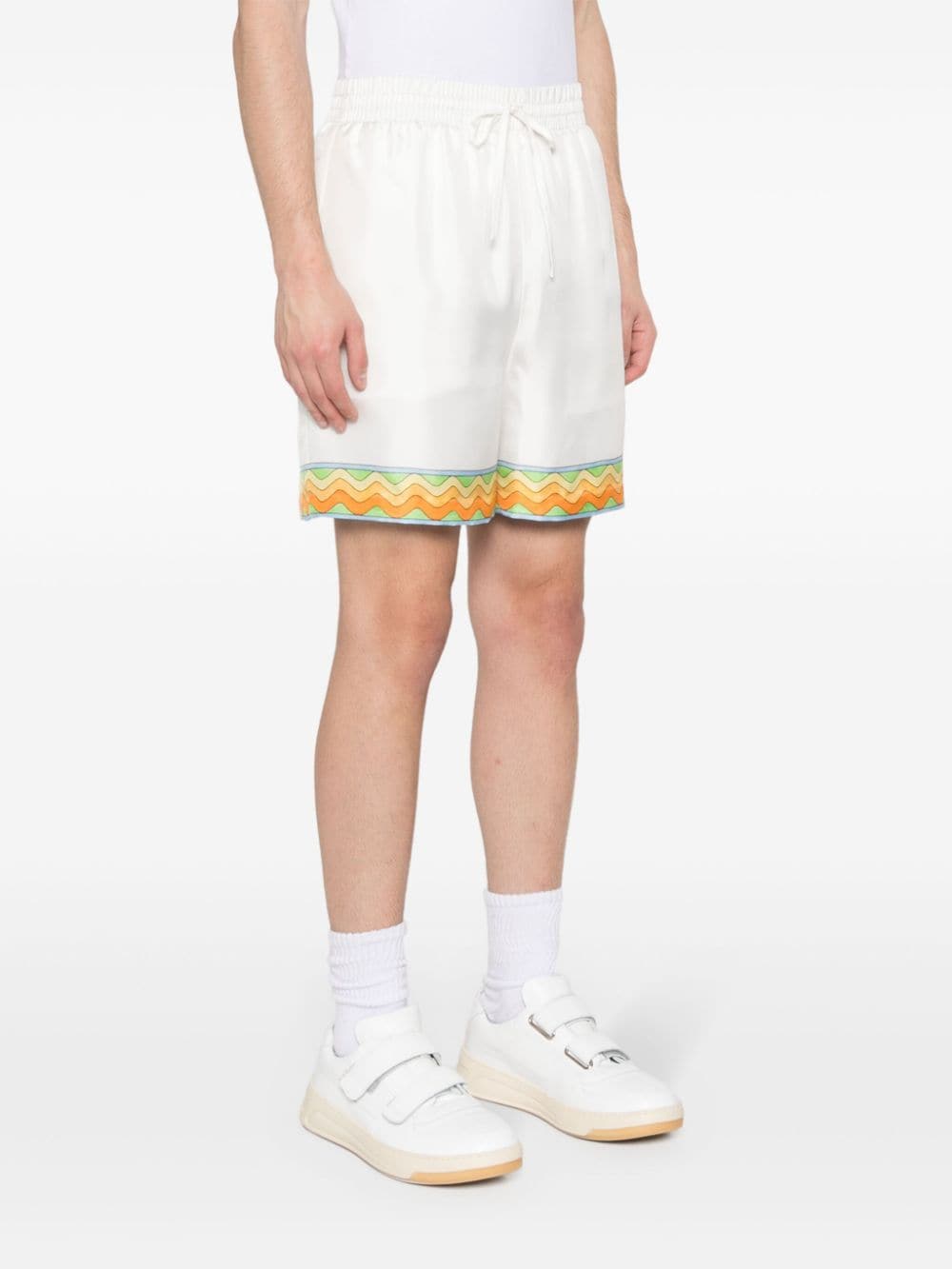 Casablanca Shorts White-Short trousers-Casablanca-M-Urbanheer