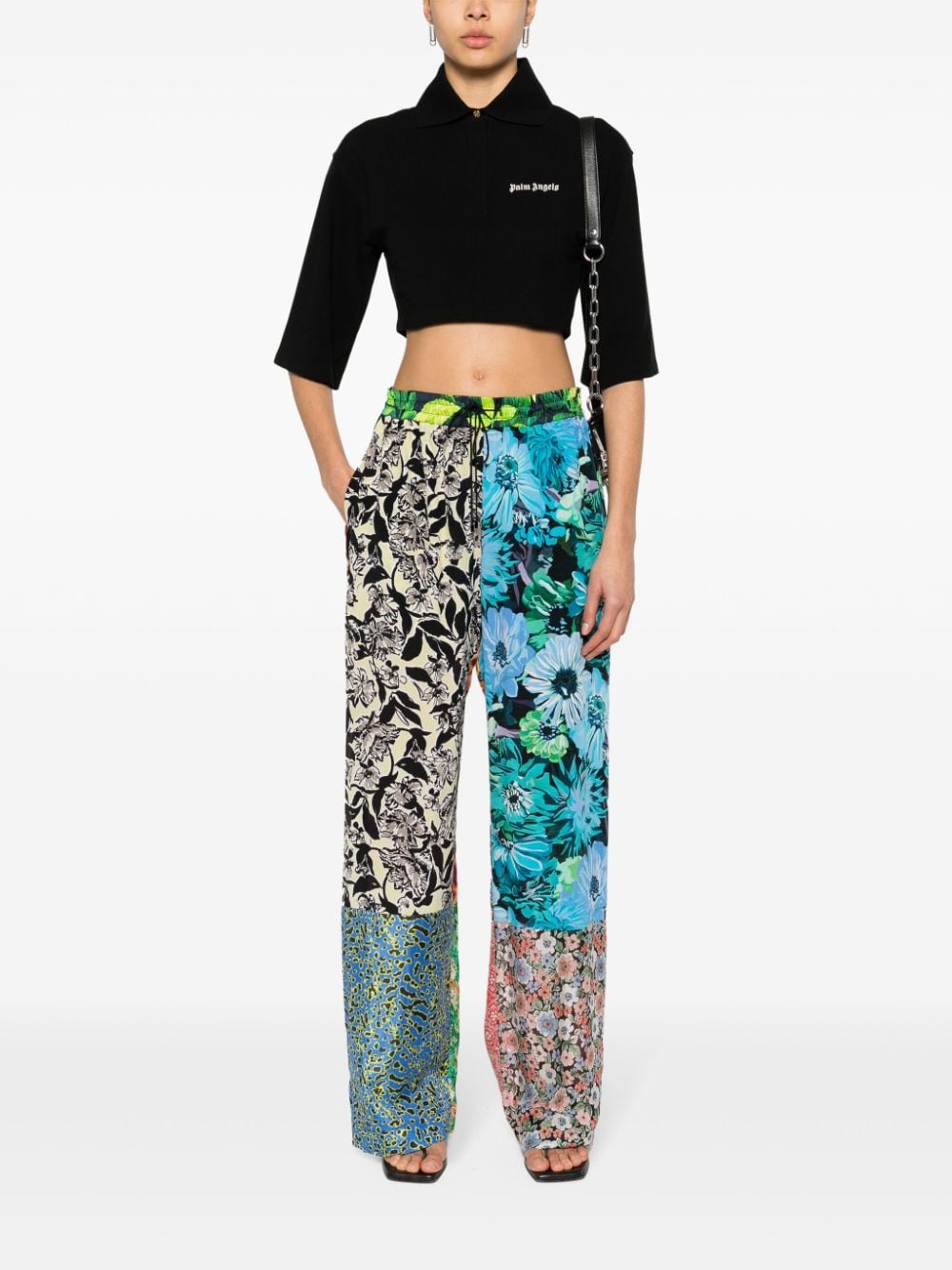 Palm Angels T-shirts and Polos Black-Topwear-Palm Angels-M-Urbanheer