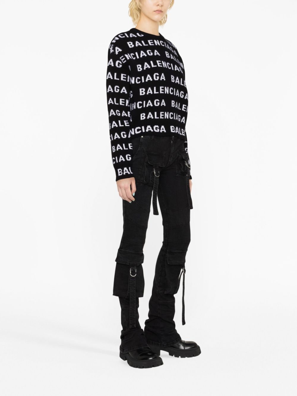 Balenciaga Logo wool sweater-Topwear-Balenciaga-L-Urbanheer