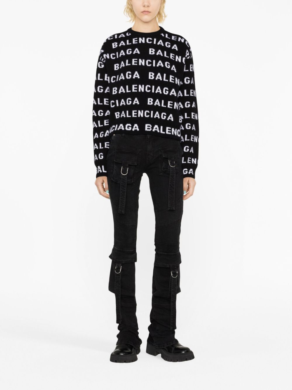 Balenciaga Logo wool sweater-Topwear-Balenciaga-L-Urbanheer