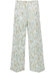 Erika Cavallini Semi-Couture Trousers MultiColour-Trousers-Erika Cavallini Semi-Couture-38-Urbanheer