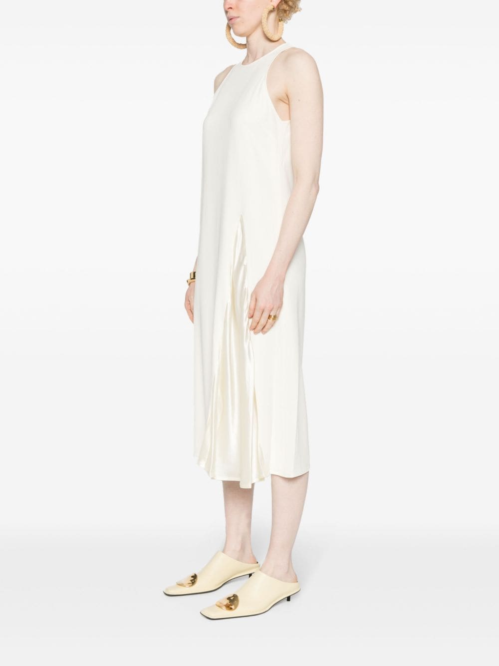 Erika Cavallini Semi-Couture Dresses White-Dresses-Erika Cavallini Semi-Couture-44-Urbanheer