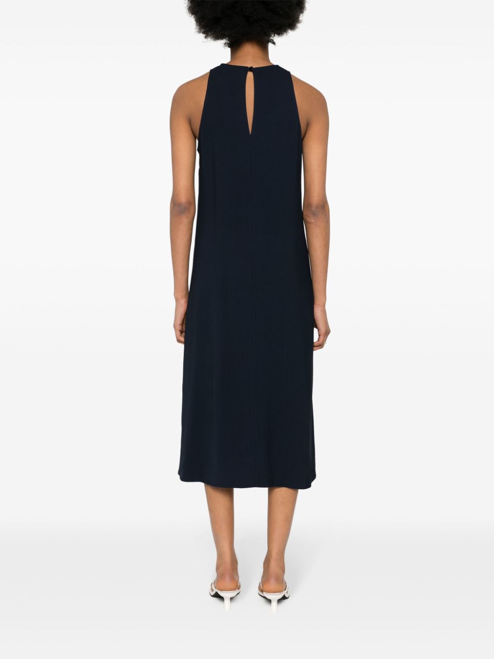 Erika Cavallini Semi-Couture Dresses Blue-Dresses-Erika Cavallini Semi-Couture-38-Urbanheer
