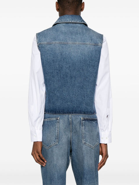 Givenchy Denim cotton vest