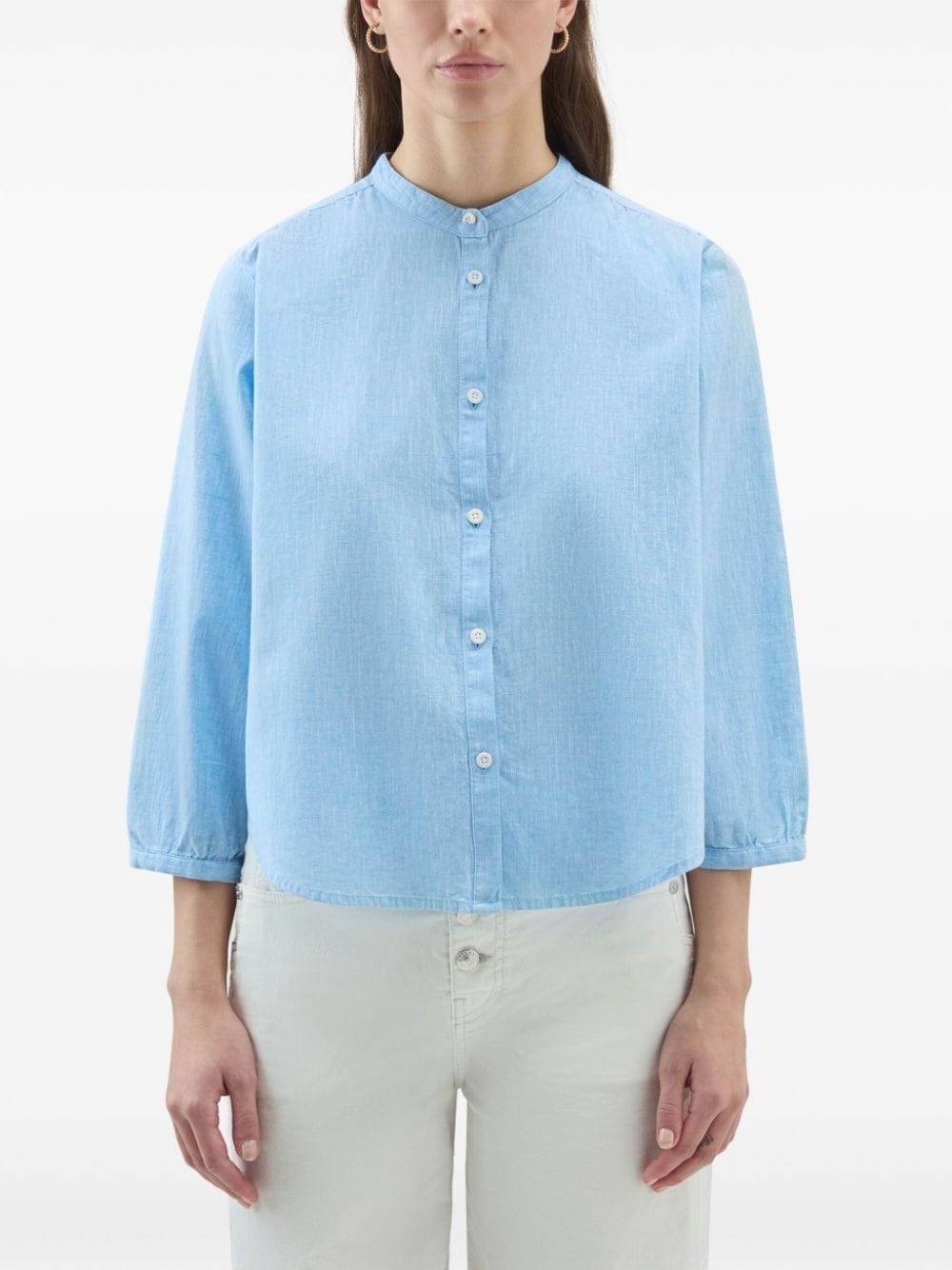 Woolrich Shirts Clear Blue-Shirts-Woolrich-S-Urbanheer