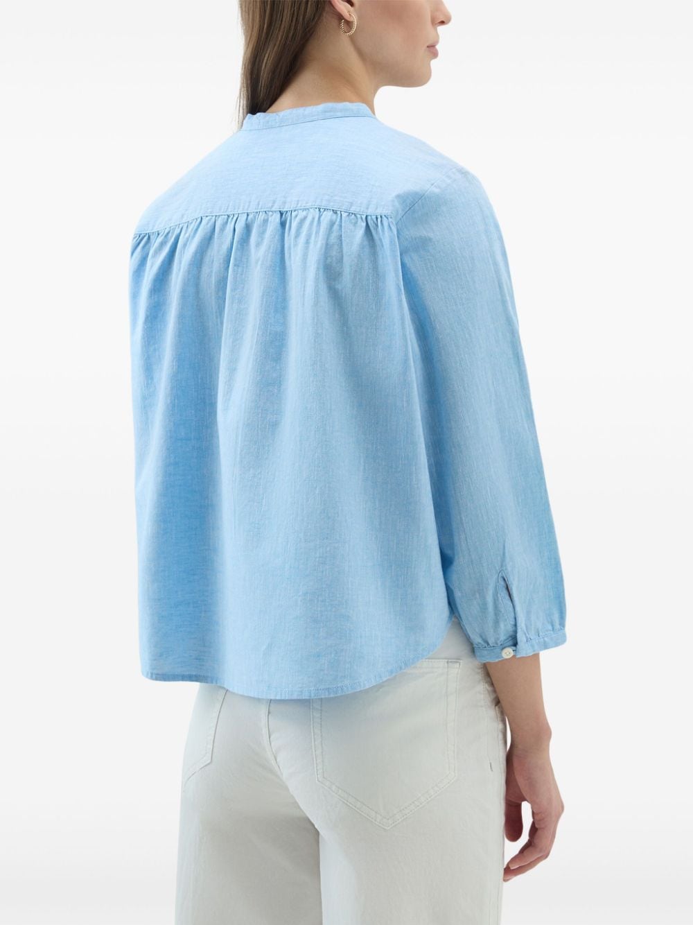 Woolrich Shirts Clear Blue-Shirts-Woolrich-S-Urbanheer