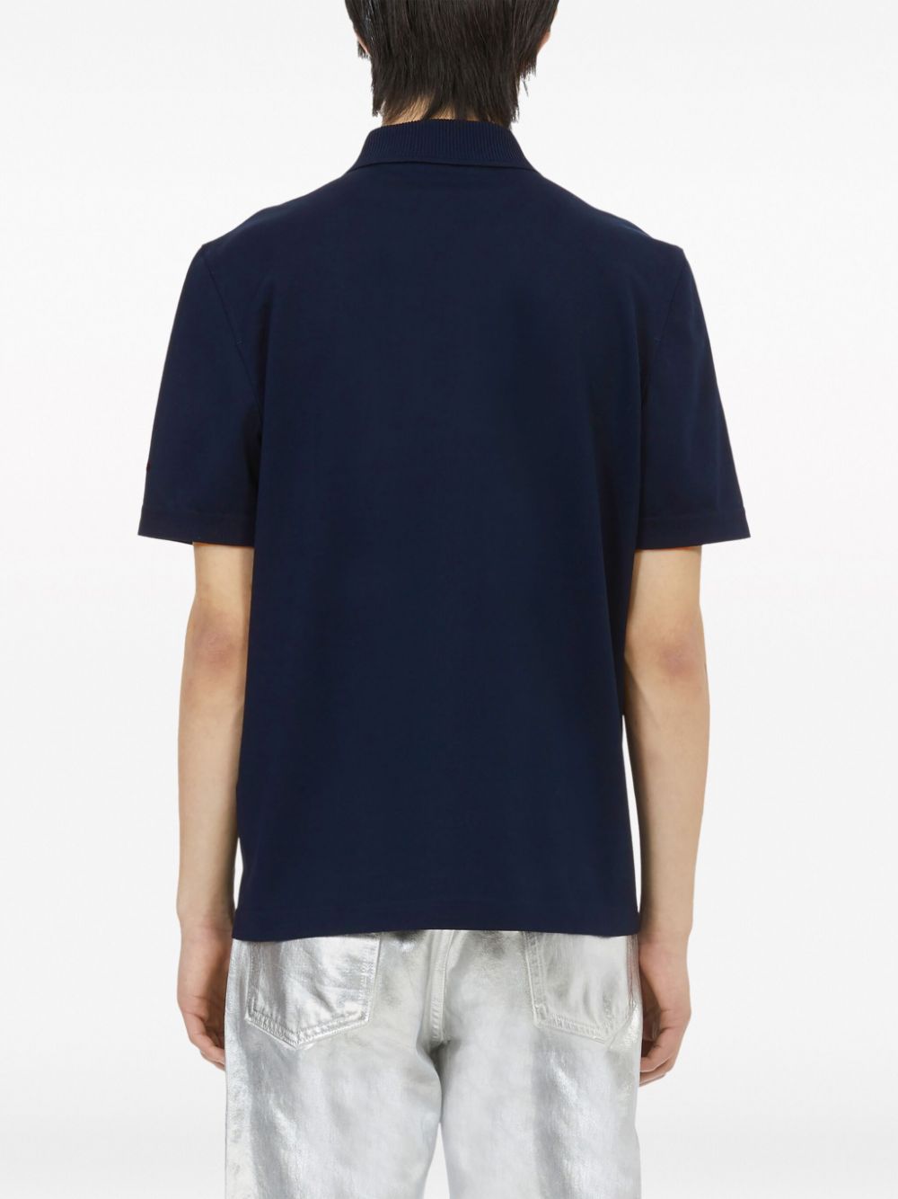 Ferragamo T-shirts and Polos Blue-Topwear-Ferragamo-S-Urbanheer