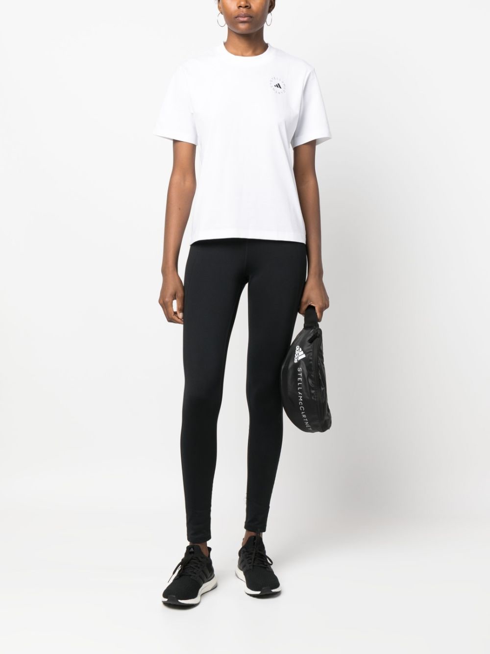Adidas By Stella McCartney T-shirts and Polos White-Topwear-Adidas By Stella McCartney-S-Urbanheer