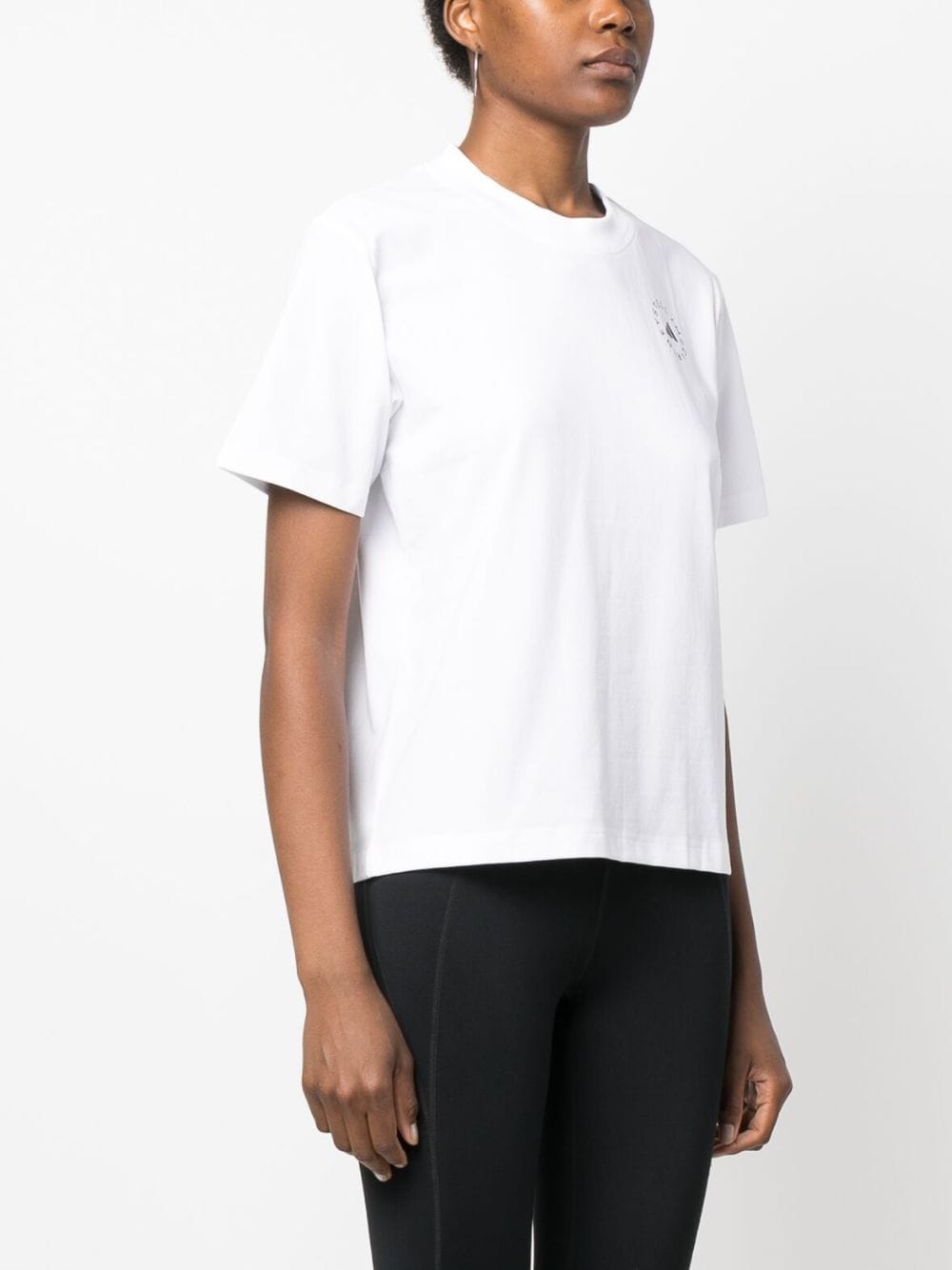 Adidas By Stella McCartney T-shirts and Polos White-Topwear-Adidas By Stella McCartney-S-Urbanheer