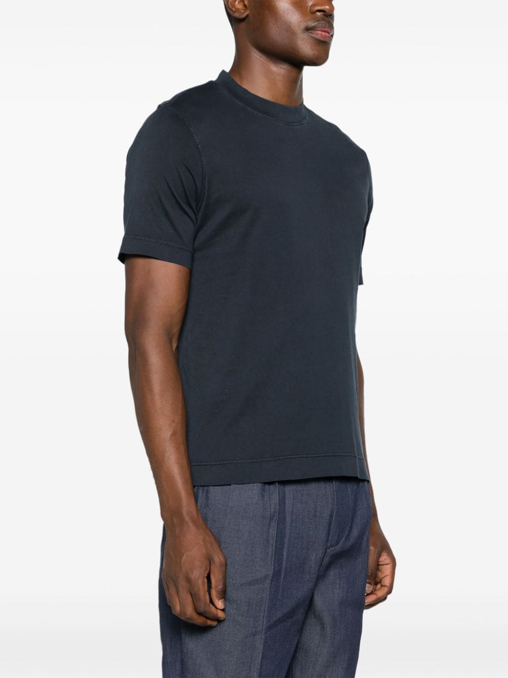 Circolo 1901 T-shirts and Polos Blue-Topwear-Circolo 1901-3XL-Urbanheer