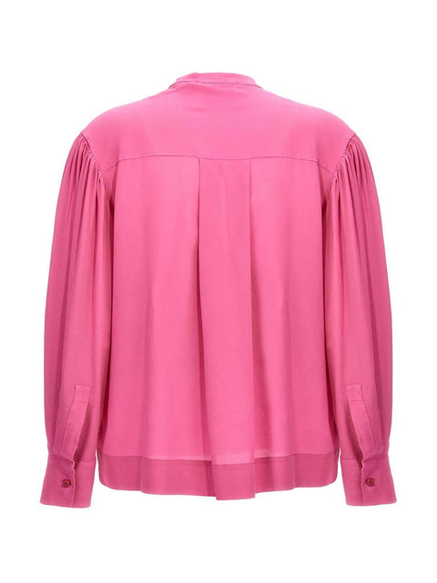 Nude Silk Bloshirt