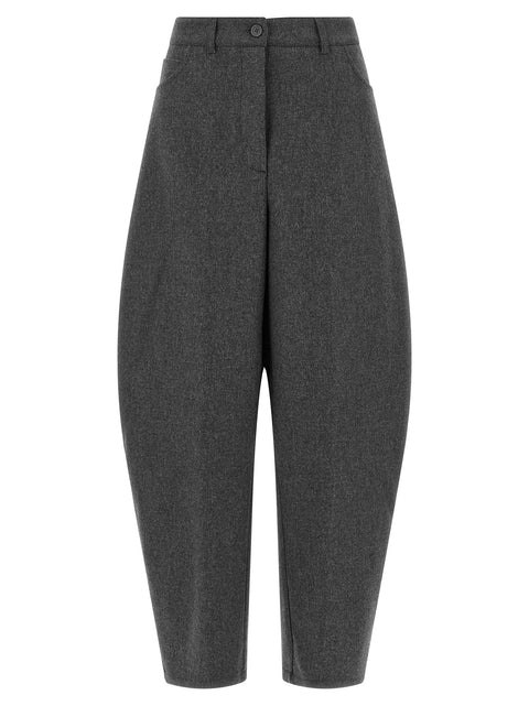 Nude Barrel Silhouette Pants