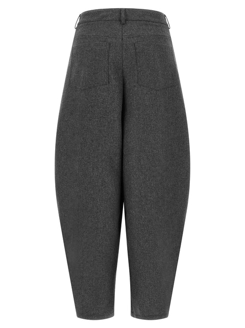 Nude Barrel Silhouette Pants