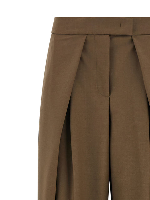 Nude Palazzo Pants