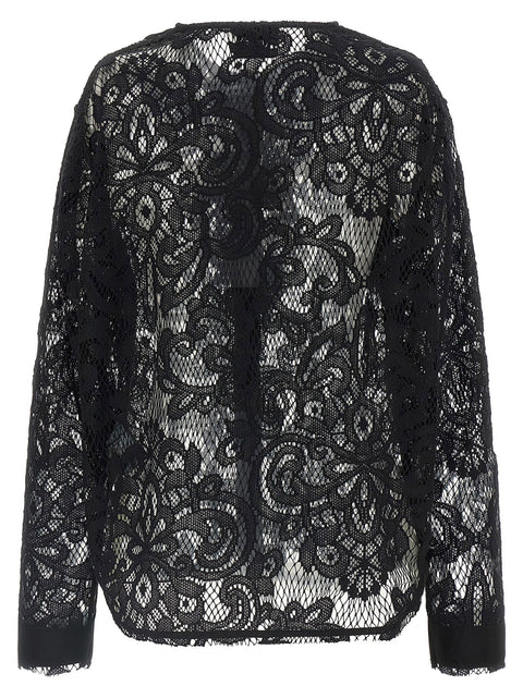 Nude Lace Shirt