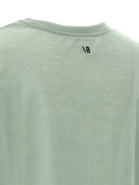 Victoria Beckham Logo Embroidery Top
