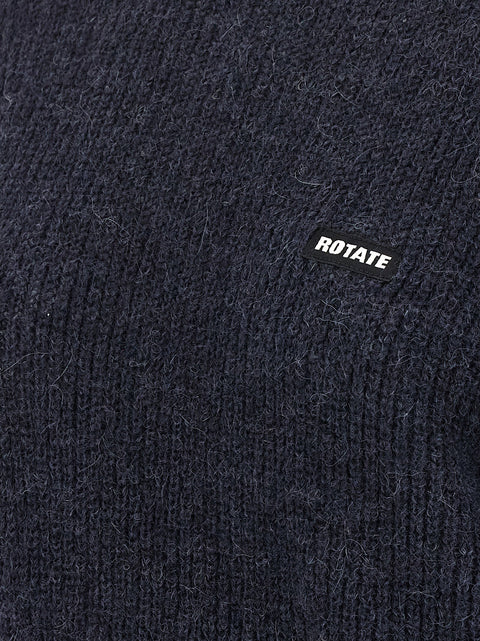 Rotate Birger Christensen Knit Puff Sweater