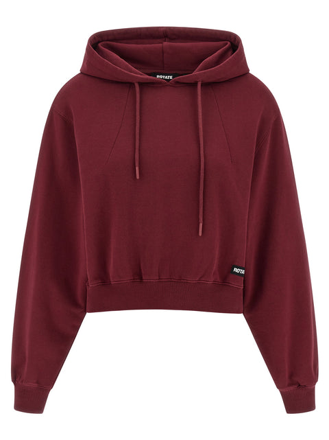 Rotate Birger Christensen Terry Back Hoodie