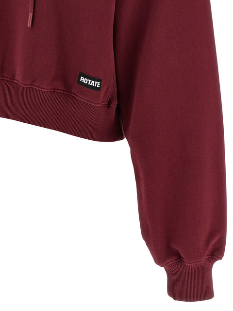 Rotate Birger Christensen Terry Back Hoodie
