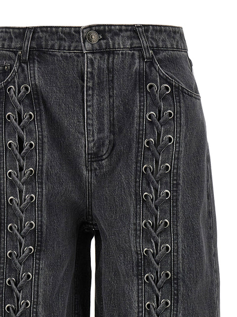 Rotate Birger Christensen Laced Leg Jeans