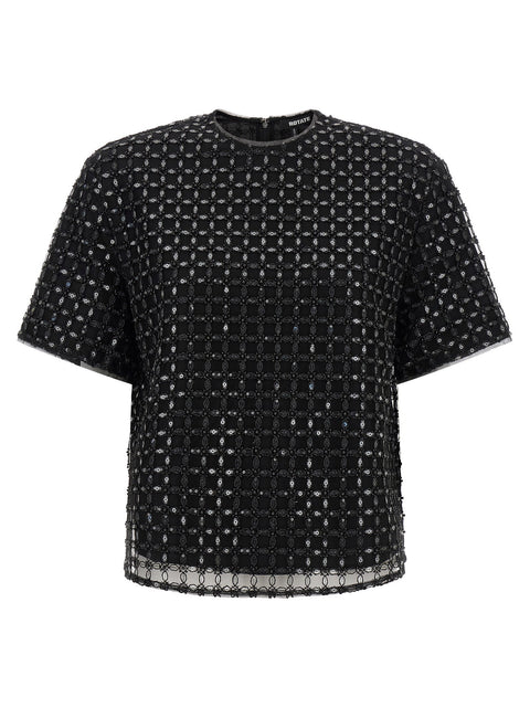 Rotate Birger Christensen Beaded Oversize Top