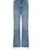 Rotate Birger Christensen Twisted Lacing Jeans