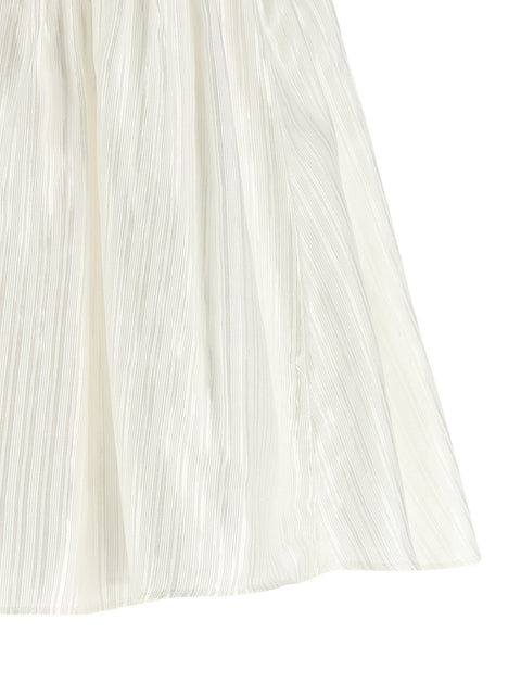 Rotate Birger Christensen Striped Viscose Top