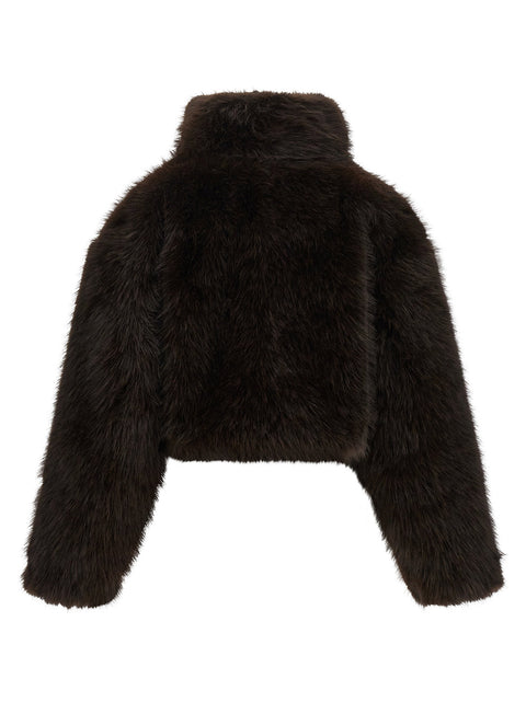 Rotate Birger Christensen Eco-fur Short Jacket