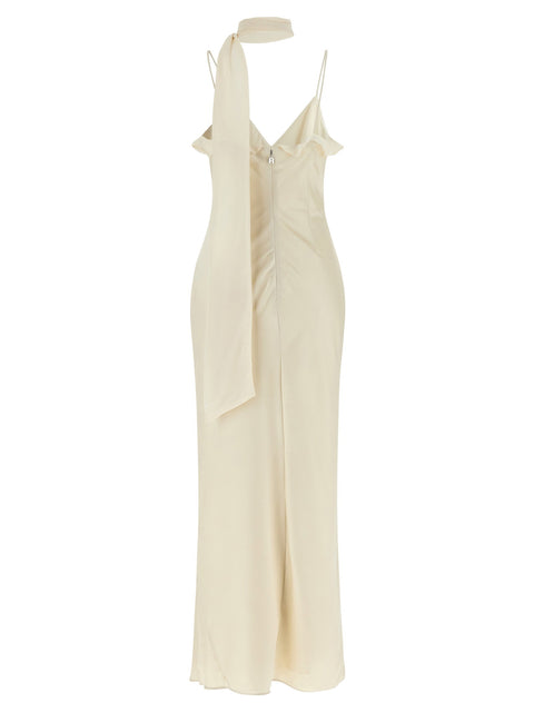 Rotate Birger Christensen Slip Dress With Scarf